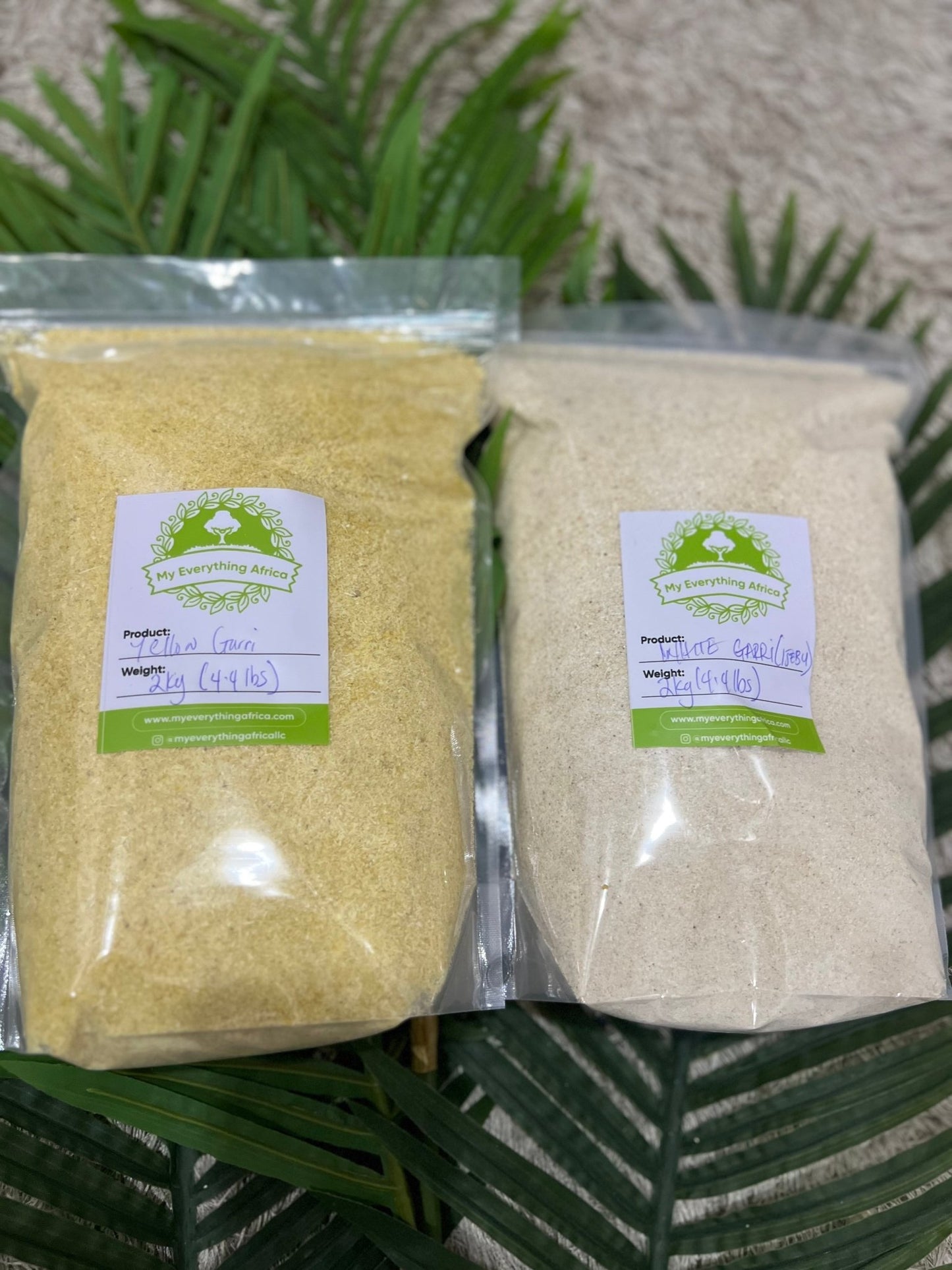 Yellow Garri & Ijebu Garri Combo Deals - My Everything Africa