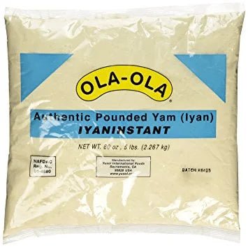 OLA - OLA POUNDED YAM 5.7lbs - My Everything Africa